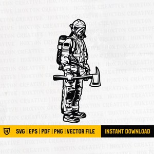 Firefighter Svg File | Firefighter Shirt | Firefighter Hero Svg | Fireman Svg | Cut Files