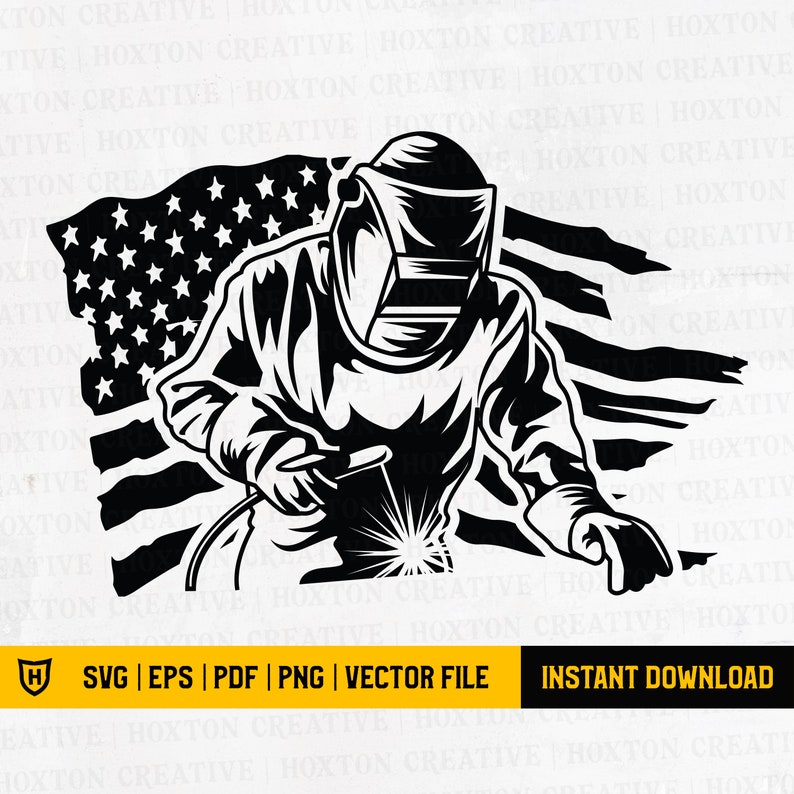 Download Welding USA Flag Svg American Welder Svg Welding Steel | Etsy