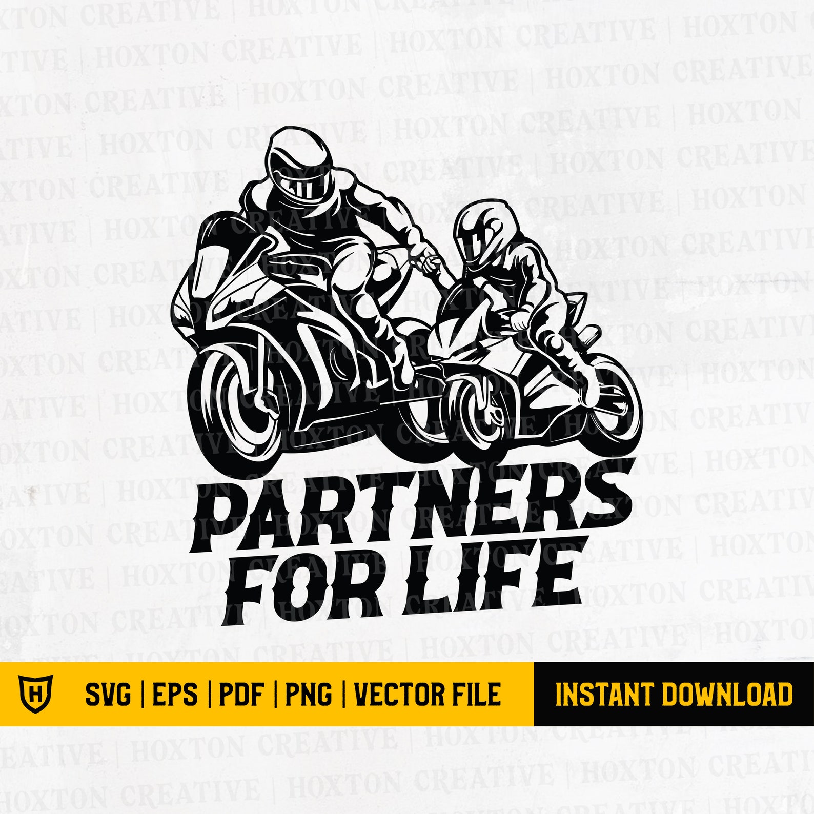 Riding Partners for Life Svg Father and Sons Biker Svg | Etsy