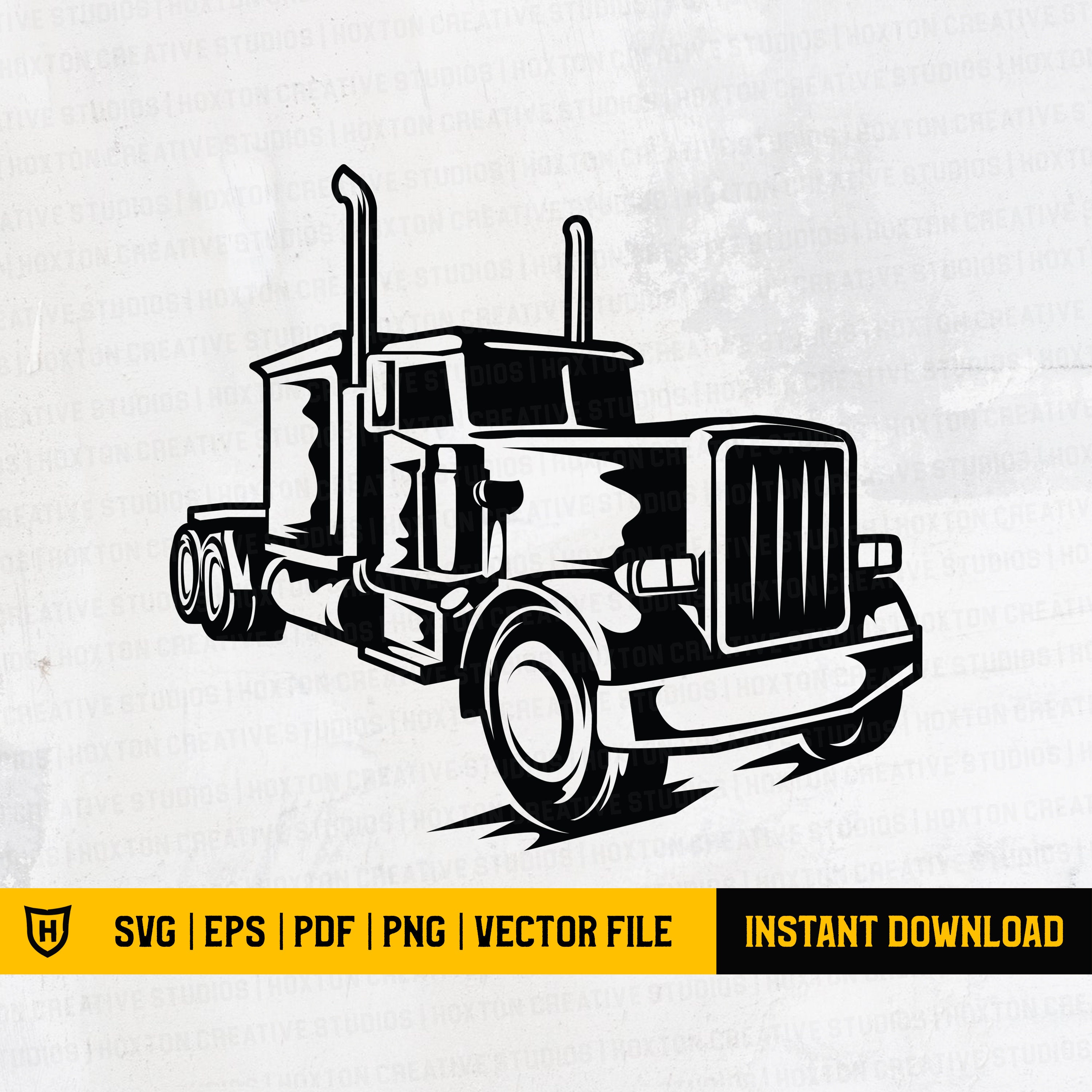 Free Free Semi Truck Silhouette Svg SVG PNG EPS DXF File