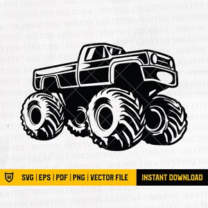 Monster Truck Svg File | Truck Svg | Off Road Svg | Extreme Rides Svg | Big Truck Off Road Svg | Cutting Files