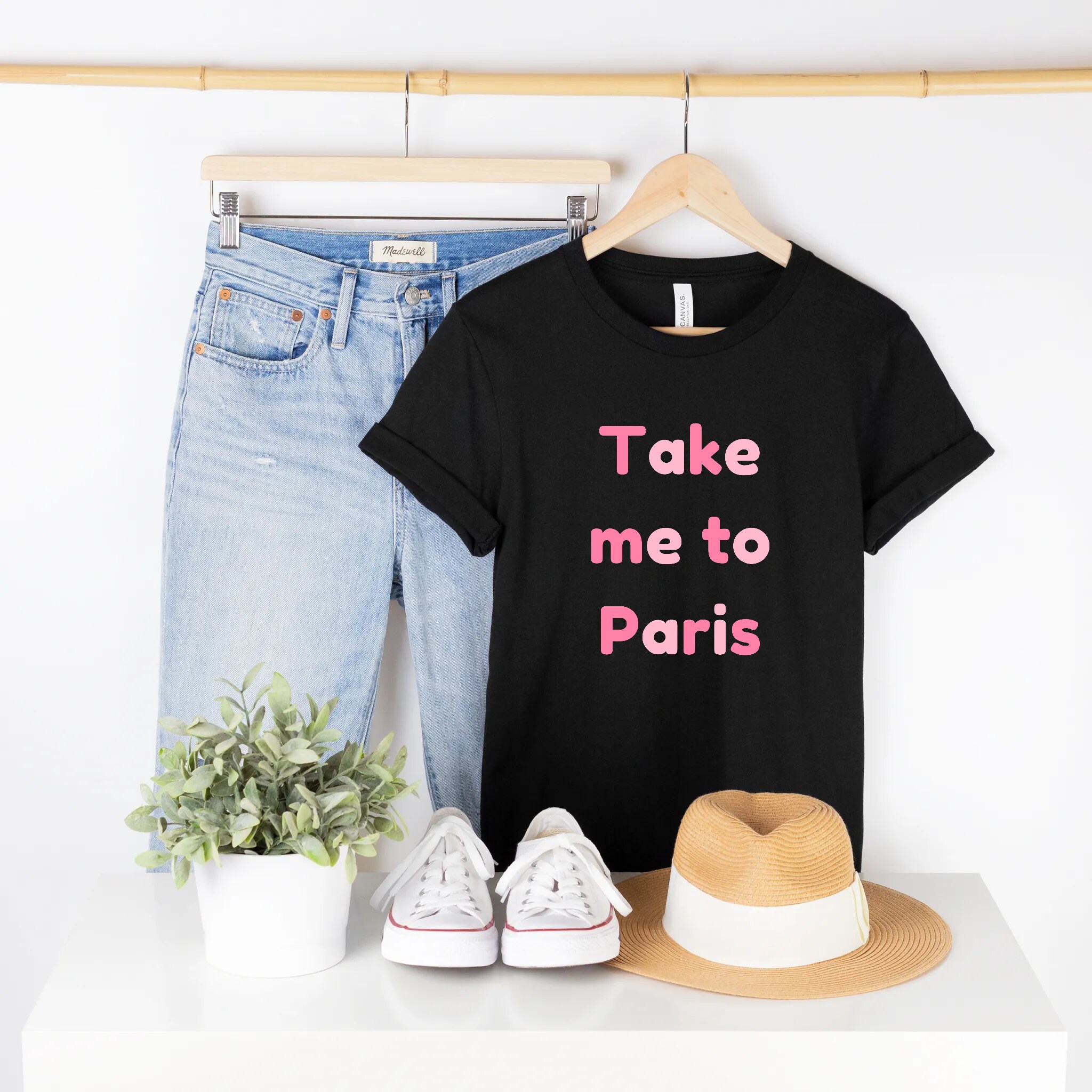 Haut Manches Longues Justice Take Me To Paris Taille 12 Fille - Gris, Occasion Très Bon état