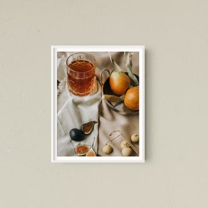 Still Life II | Pear, Figs, Longan Fruit, Minimal, Modern Wall Art, Boho, Fine-Art Photography