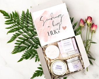 Sending a Big Hug Gift Box, Thinking of You Gift, Friendship Gift, Thank You Gifts, Best Friend Gift, Self Care Package,Gift for Coworker zp