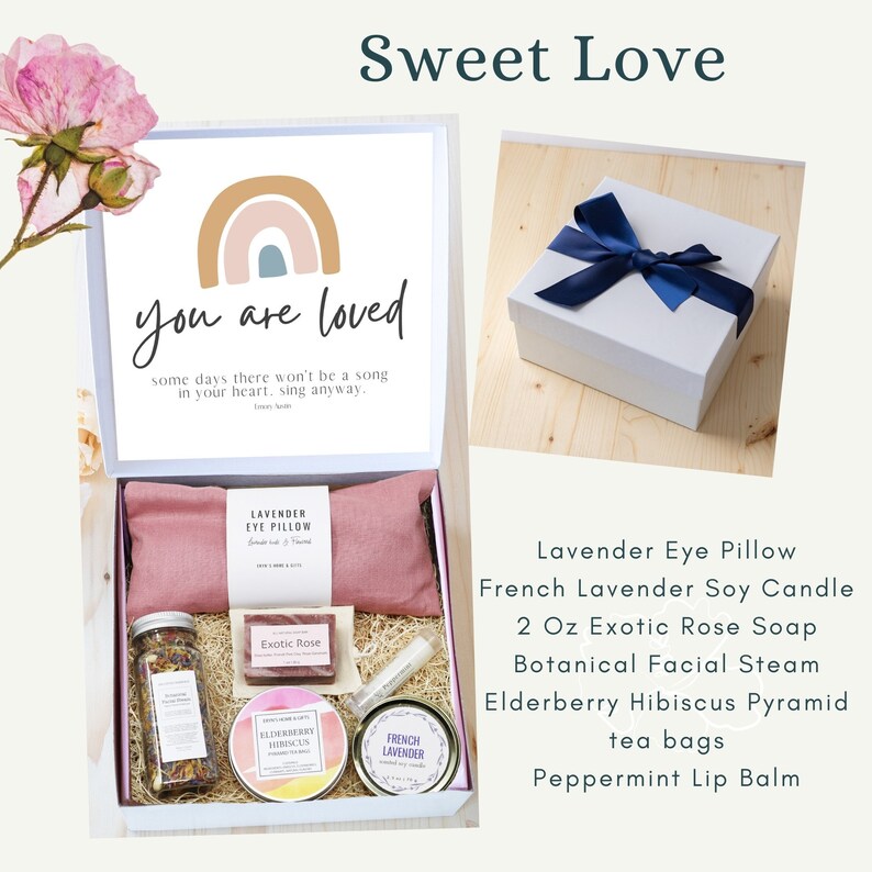 Miscarriage Gift Box You are Loved Gift Basket Sympathy Etsy