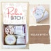 Relax B*tch Gift Box, Stress Relief Gift Basket, Anxiety Gift, Stress Care Package, Nurse Care Package, Relaxation Gift -Bitch-W