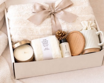 Sympathy Gift Box, Thinking of You Gift Basket, Comfort Care Package, Get Well Soon Gift, Bereavement Gift, Self Care Cozy Gift Set