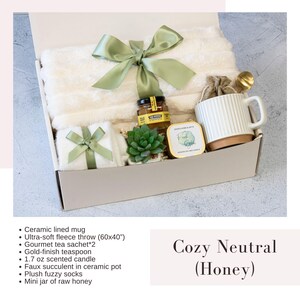 International Womens Day, Women's Day Gift, Thank You Gift, Employee Gift Box, Corporate Gift, March Womens Month, Women History Month Gift Cozy Neutral Honey