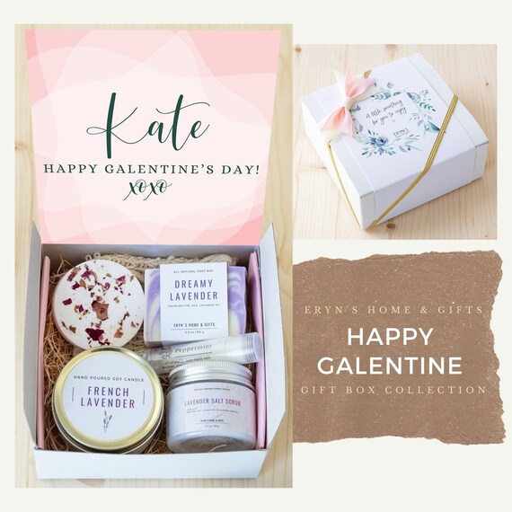 Galentines Day Gift Box Valentine Day Gift Basket Etsy