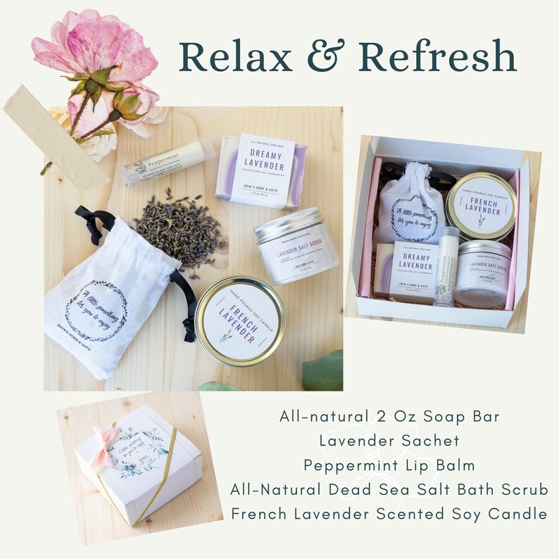 Relax Btch Gift Box Stress Relief Gift Basket Anxiety Gift Etsy