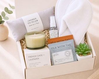 Comfort Gift Box, Self Care Package, Cozy Gift Basket, Thinking of You Gift, Get Well Soon Gift, Sympathy Gift, Care Package for Her