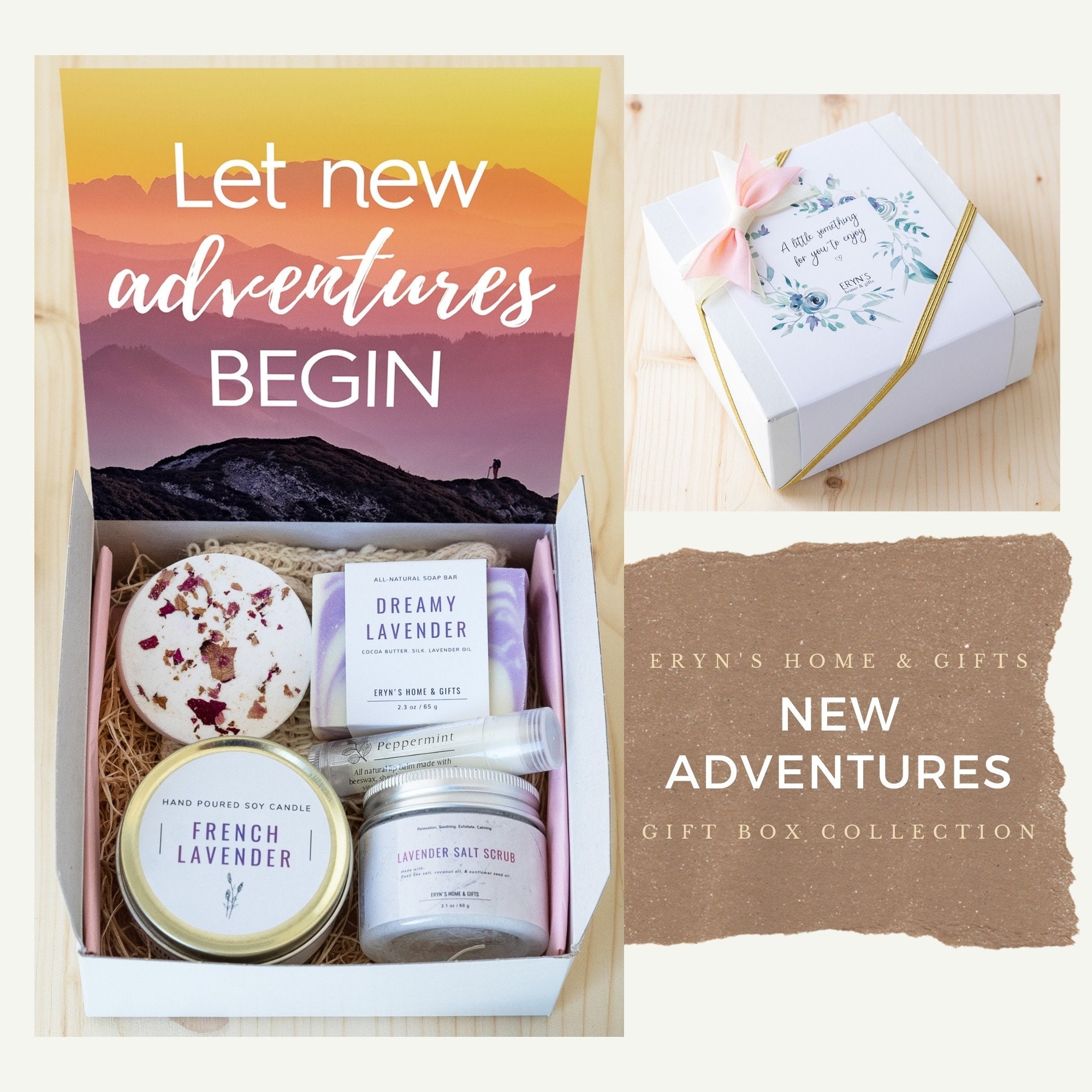 New Job Gift Box Let New Adventures Begin Congratulations - Etsy Ireland