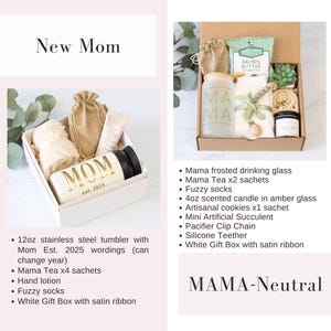 New Mom Care Package: Thoughtful Pregnancy & Postpartum Gift Box bild 5
