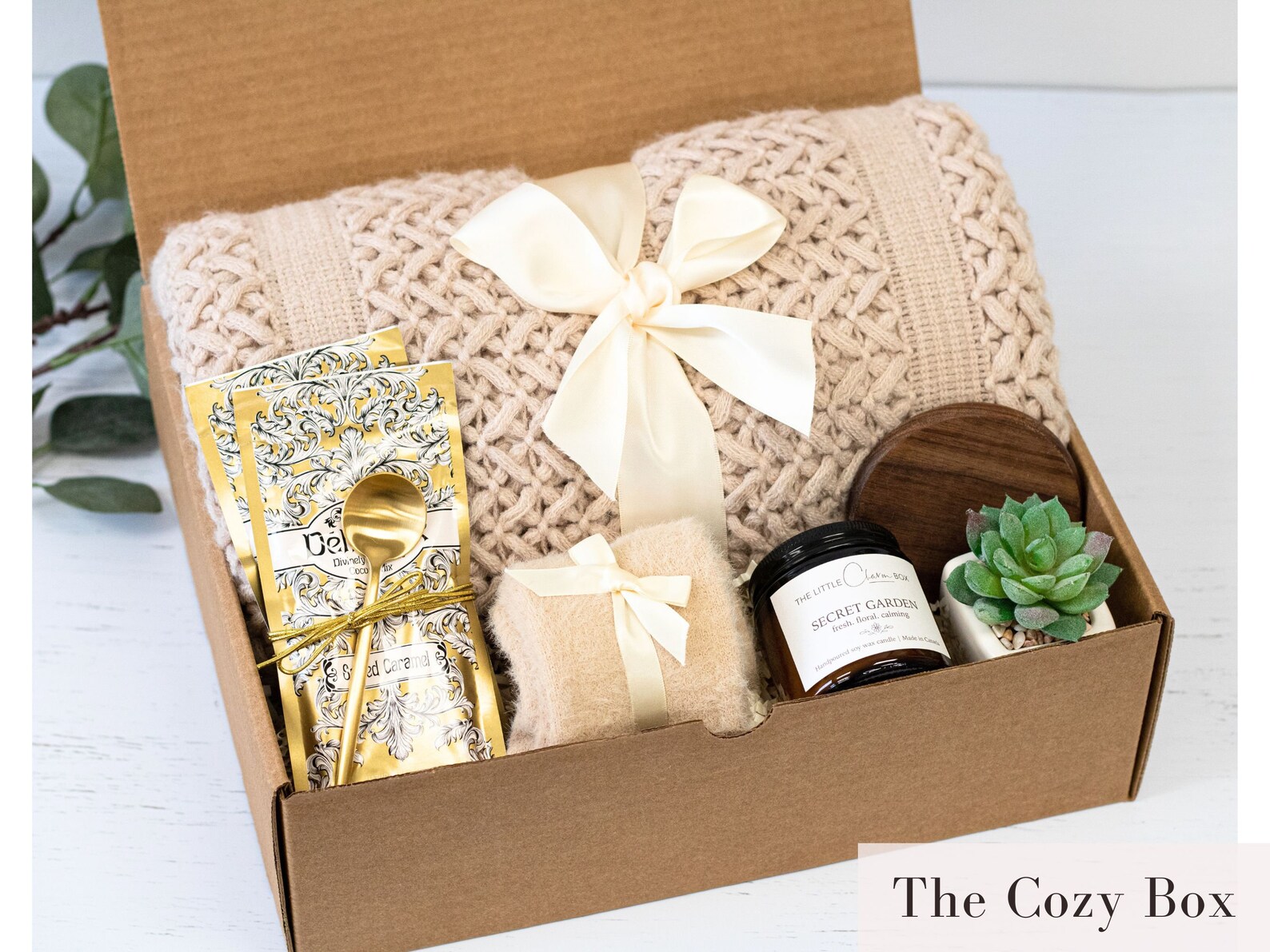 12. Cozy Get-Well Gift Basket