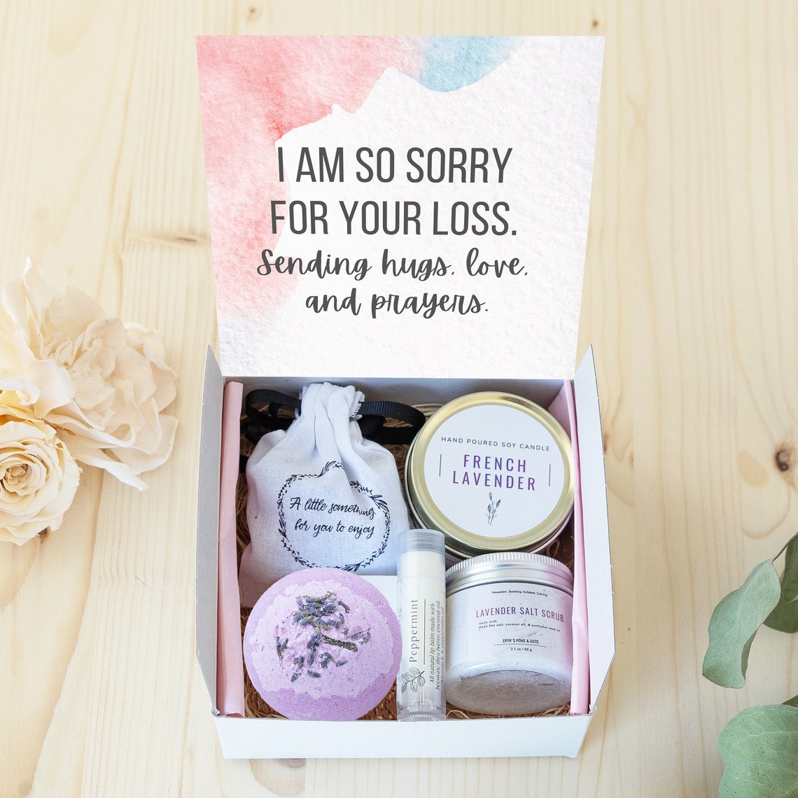 Sorry for Your Loss Gift Box Gift Basket Sympathy Gift Gift Etsy
