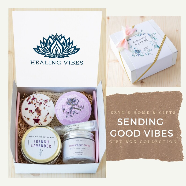 Healing Vibes Gift Box Gift Basket for Inspirational Gift Etsy