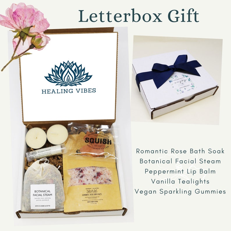 Healing Vibes Gift Box Gift Basket for Inspirational Gift Etsy