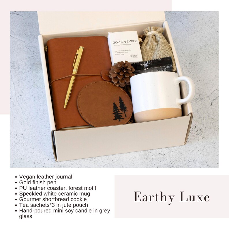 International Womens Day, Women's Day Gift, Thank You Gift, Employee Gift Box, Corporate Gift, March Womens Month, Women History Month Gift Earthy Luxe