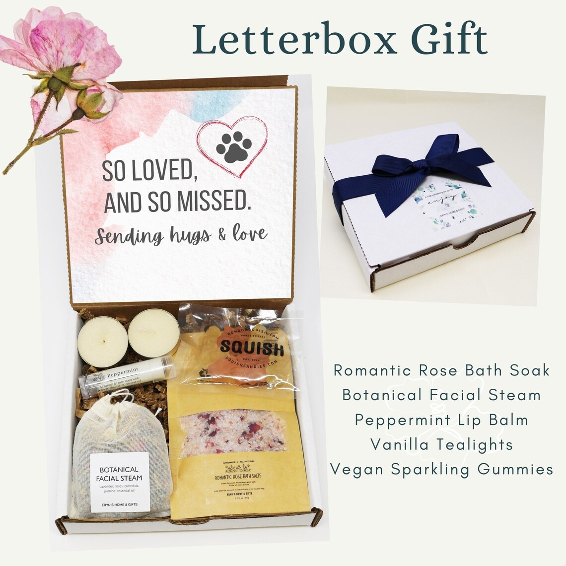 Pet Sympathy Gift Box Pet Loss Gift Basket Sympathy Gift Etsy