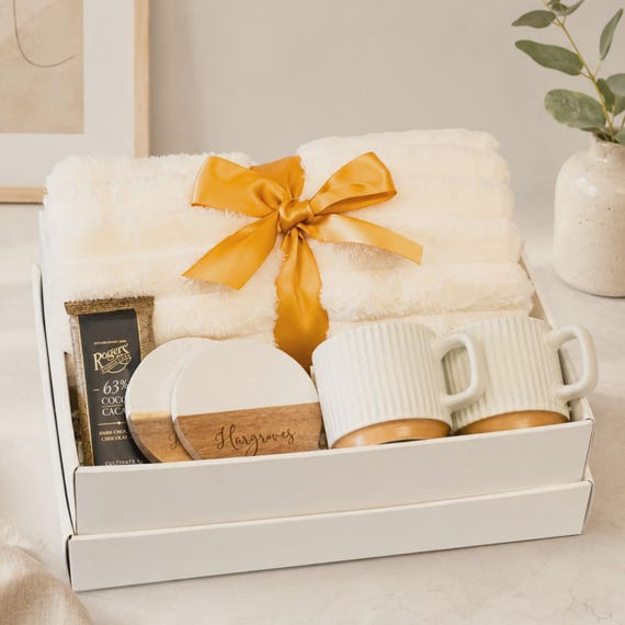 Realtor Closing Gift, Housewarming Gift Basket, Personalized Client Gift, Custom Logo Realtor Box, Gift for Home Buyers & Sellers