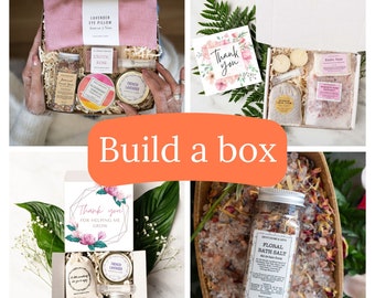 Build Your Own Box - STARTS here! - Create Your Own Gift Box, Custom Gift Boxes for Women, Personalized Gifts, Make Your Own Gift