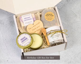 Birthday Gift Box for Her | Luxury Self Care & Spa Gift