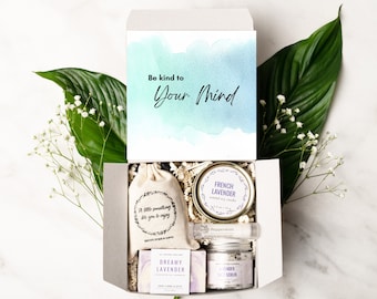 Mental Health Self Care Package for Her, Self Care Box For Women, Stress Relief Gift, Care Package for Her, Friendship Gift