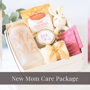 New Mom Care Package, Pregnancy Postpartum Gift Box, Mom To Be Gift, Mommy Gift Basket, Pregnancy Gift Set, New Baby Gift Set