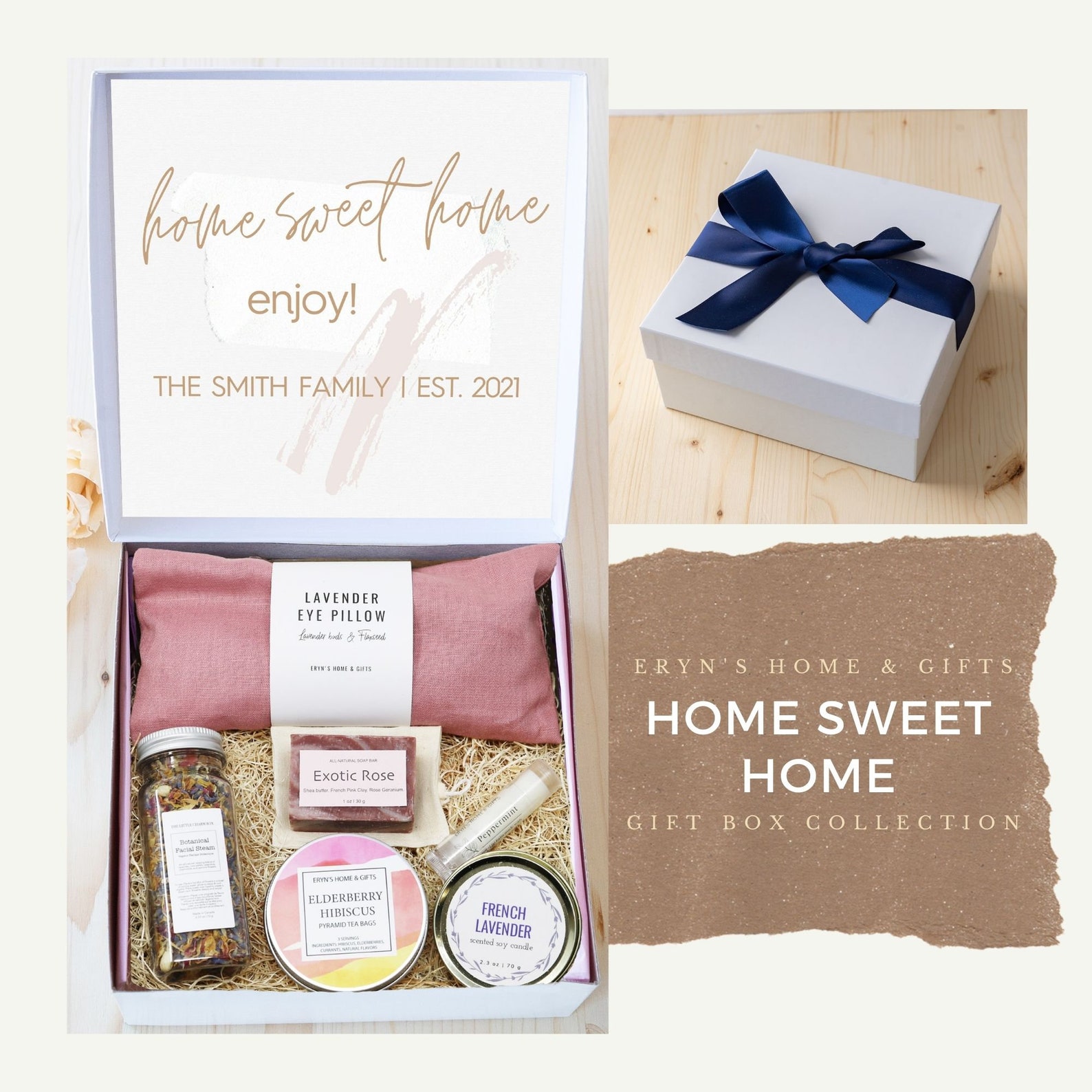 Happy New Home gift box Housewarming gift box Housewarming Etsy