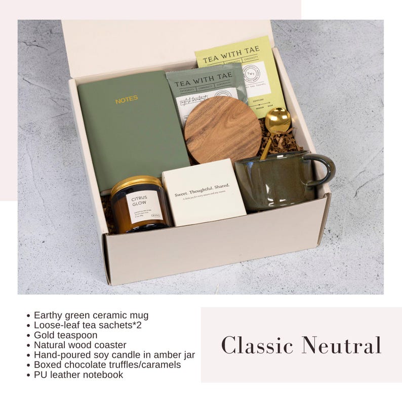 International Womens Day, Women's Day Gift, Thank You Gift, Employee Gift Box, Corporate Gift, March Womens Month, Women History Month Gift Classic Neutral