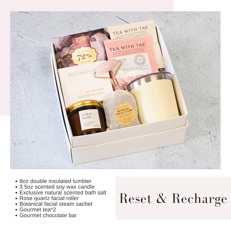 International Womens Day, Women's Day Gift, Thank You Gift, Employee Gift Box, Corporate Gift, March Womens Month, Women History Month Gift Reset & Recharge