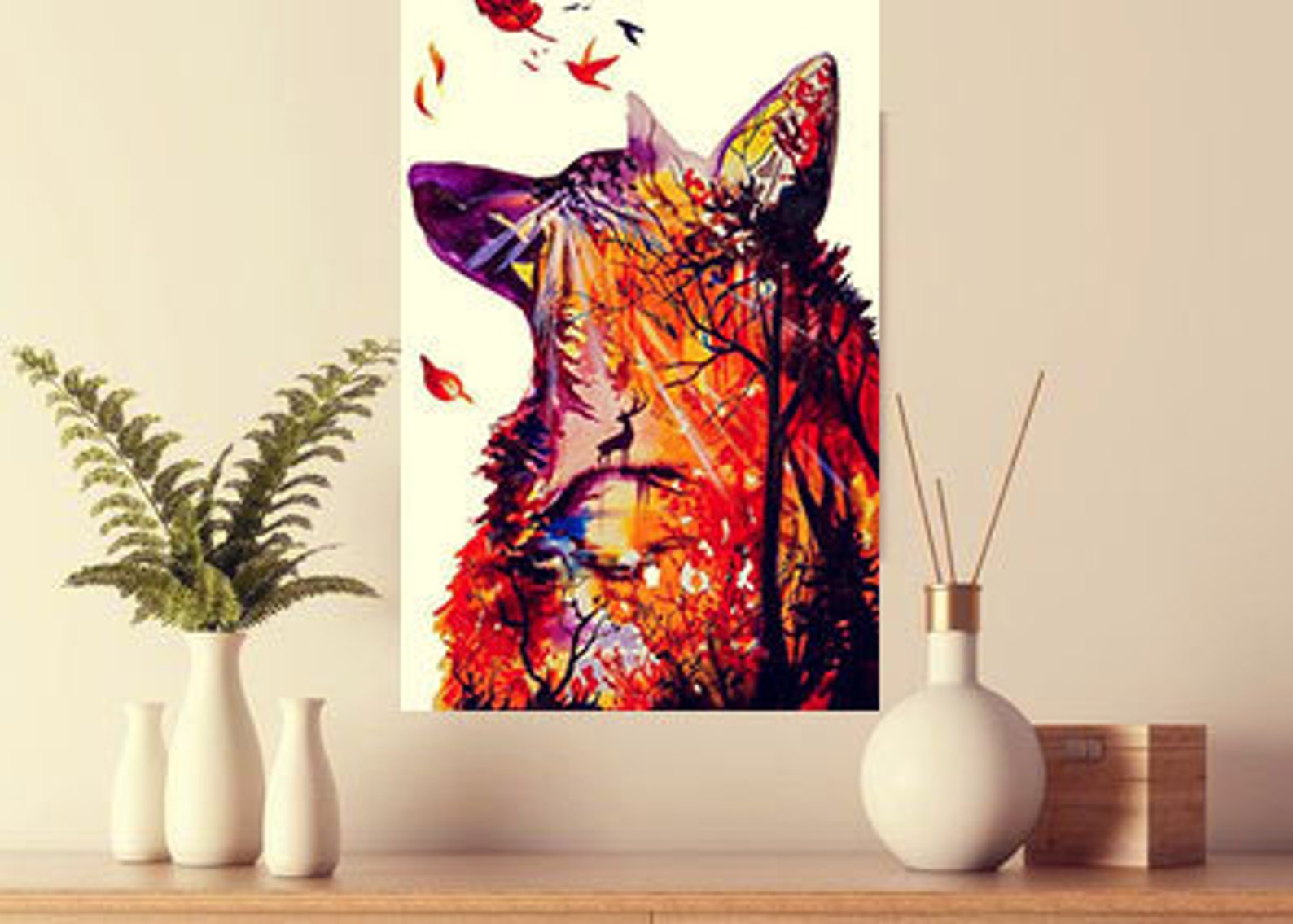 Full Diamond Painting Kitpainting Cross Stitch Full Diamond Etsy