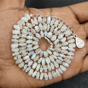 Hand Knotted White Rainbow Necklace,Rainbow Knotted Necklace,Rainbow Bead Necklace,Rainbow Stone Necklace,Rainbow Necklace,Handmade Necklace