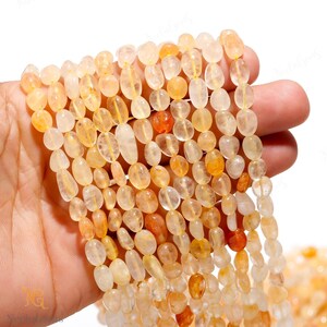 Natural Red Aventurine Smooth Nugget Shape Gemstone Beads,Aventurine Pebble Nugget Beads,Aventurine Plain Tumble Beads For Handmade Jewelry