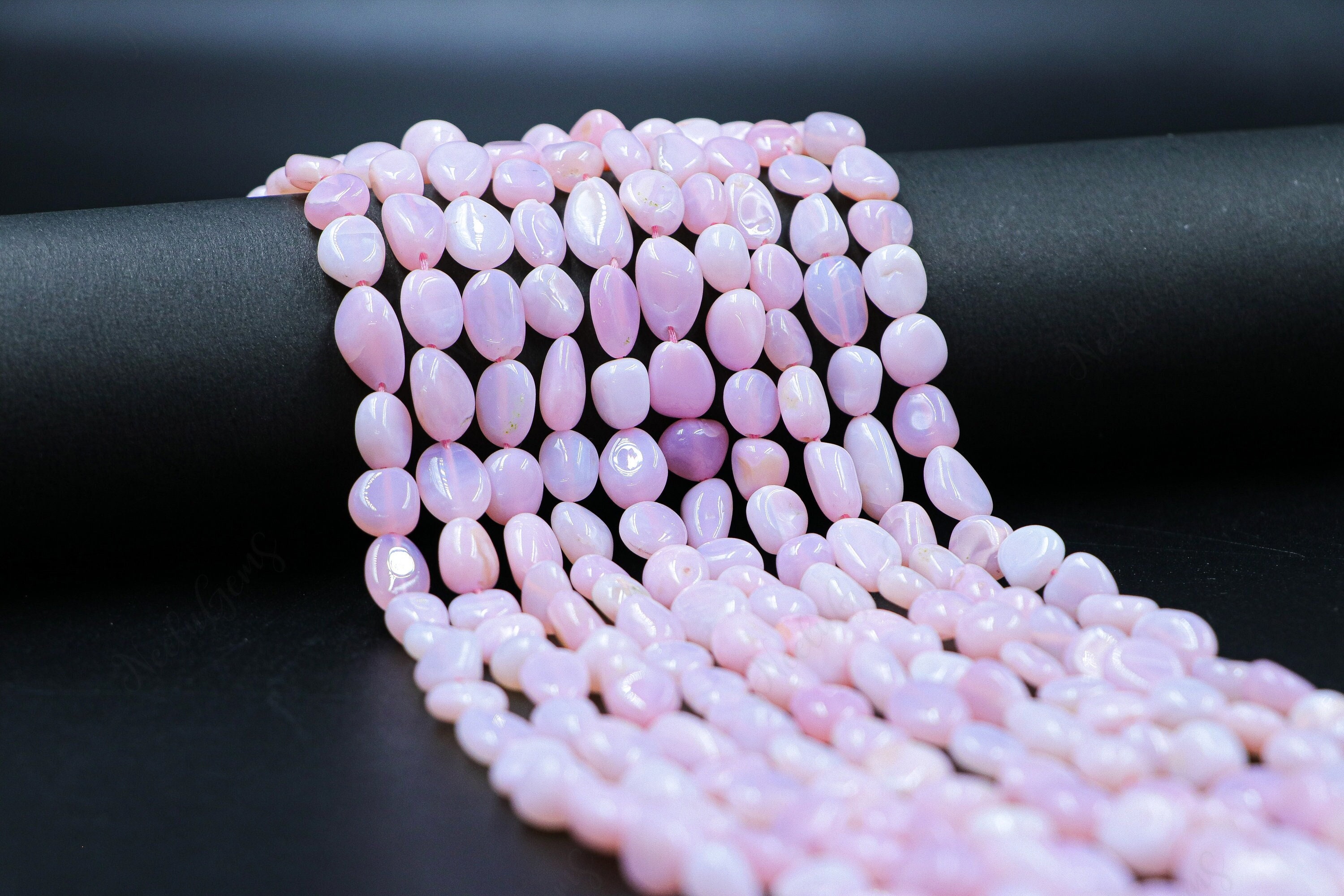Peruvian Pink Opal Beads - Gemstone Beads - Pink Opal Nuggets, Natural –  EDG Beads and Gems