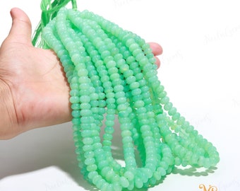Lot De 30 Perles Synthétiques Turquoise Rondelles 4x2mm Rose Fluo - Pour Créations DIY