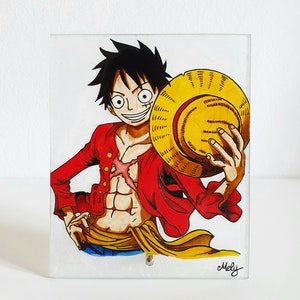 Anime - Manga - Cartoni Animati - Dipinto su Vetro