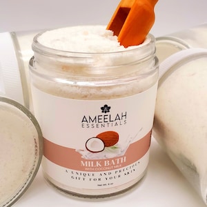 Milk Bath Soak made with COCONUT MILK | Wooden Spoon