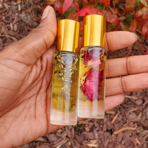 Infused Oil Roller | Infused Rose Oil | Infused Lavender Oil l Eucalyptus Oil | Essential Oil Rollers