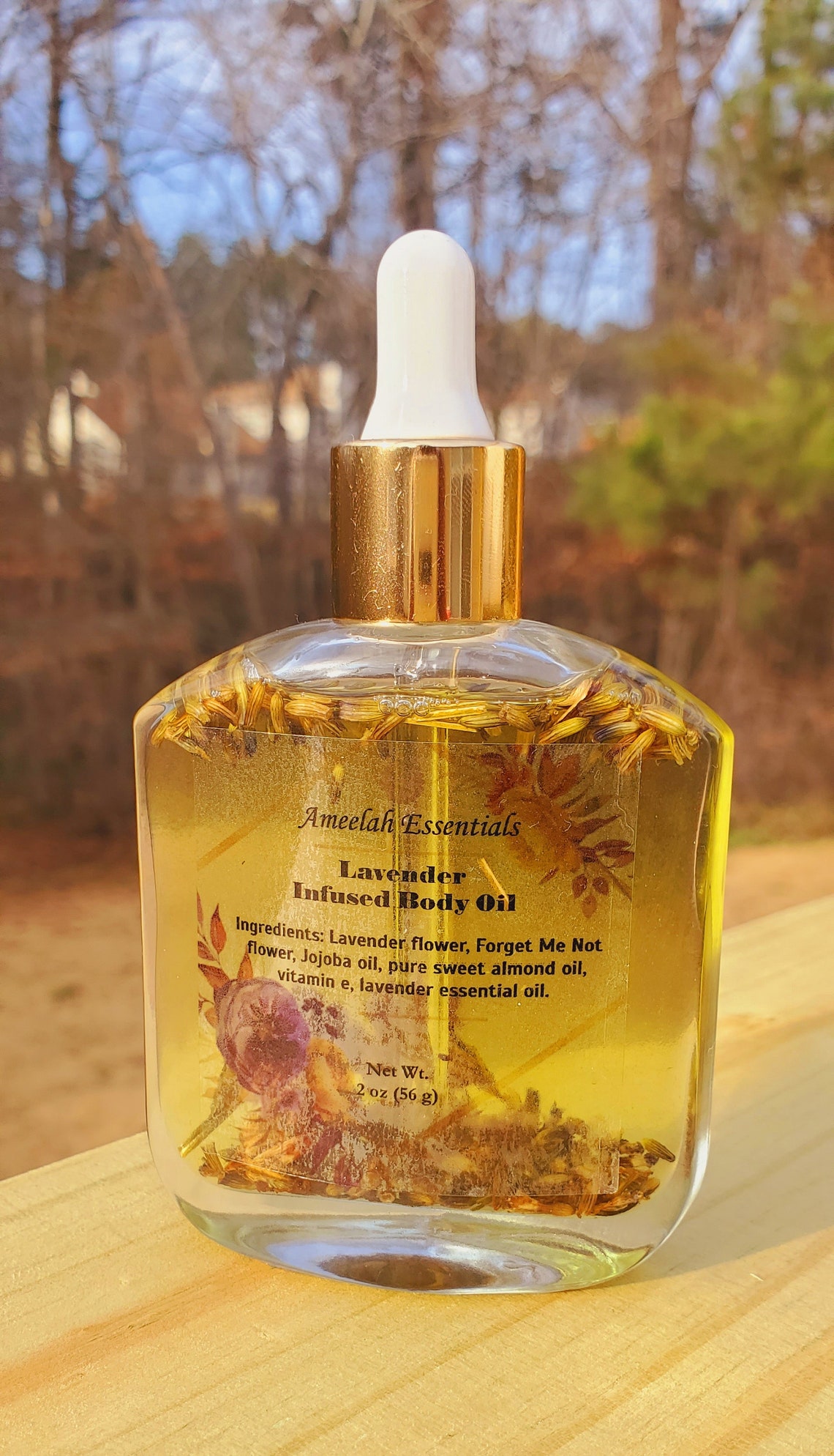 Infused Rose Oil Infused Lavender Oil Body Oil Dropper Etsy