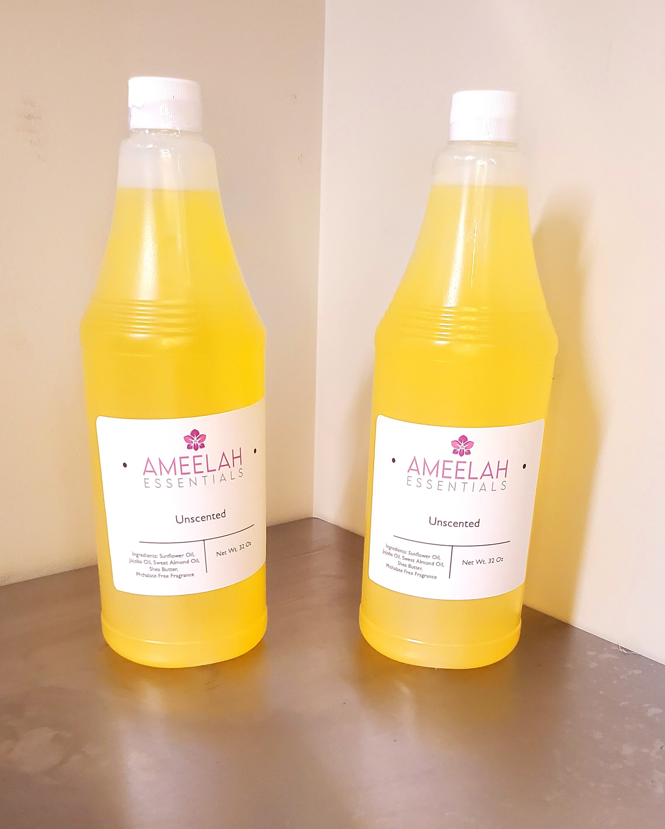 Wholesale Body Oil 32oz Body Oil Unscented and Scented Etsy
