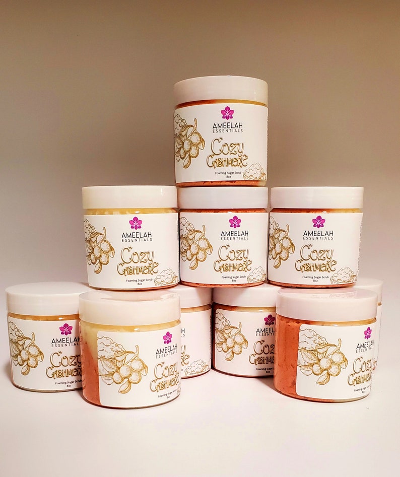 Wholesale Whipped Sugar Scrub 10 8oz Sugar Scrub Jars Etsy