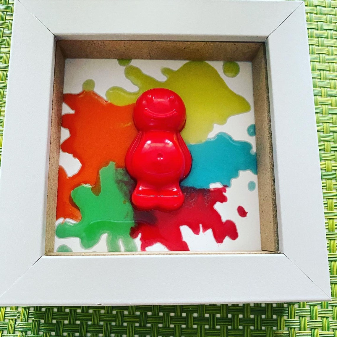 Jelly Baby Resin Framed Wall Art. Handmade.these Can Be Etsy UK