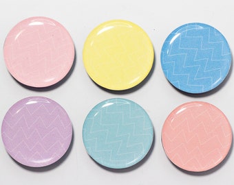Pastel mix and match magnet set for fridge, locker, or office
