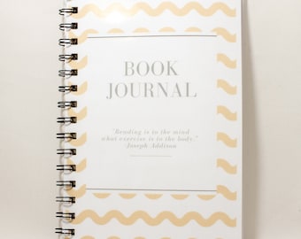 Book Journal for Book Lovers and Book Clubs