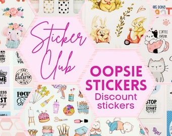 Sticker Club Oopsie Stickers