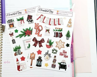 Christmas Planner Stickers