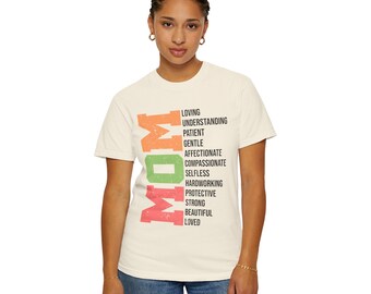 Comfort Colors® 母の日シャツ、クール ママ クラブ シャツ、お母さんへのギフト、面白いお母さんシャツ、お母さんの誕生日プレゼント、かわいいお母さんへのギフト