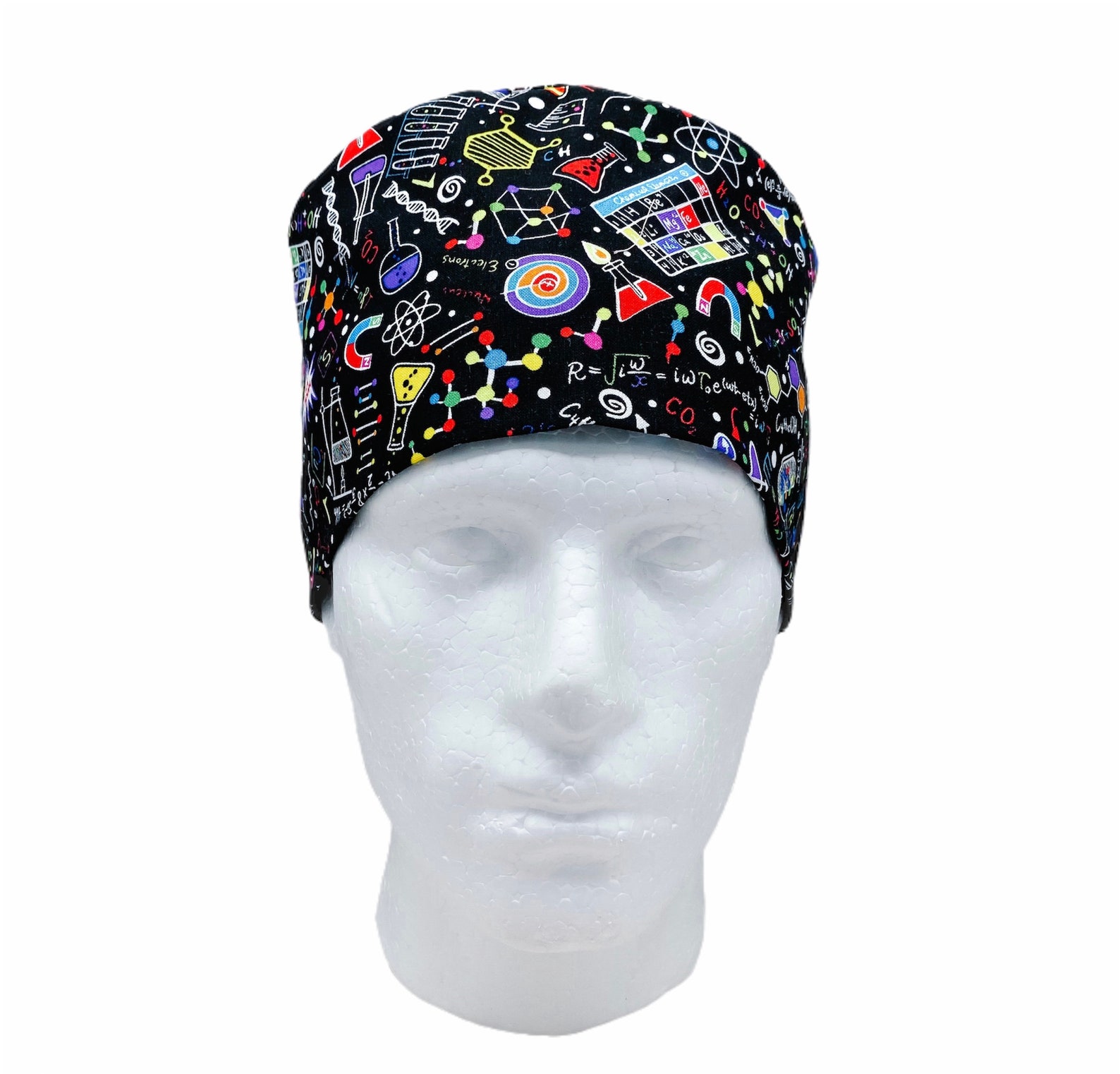 Chemistry Science Hat Lab Scrub Cap Unisex Surgical Cap Etsy