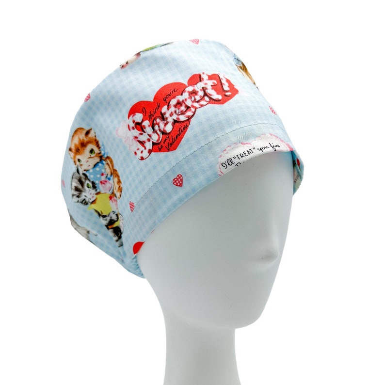 Euro Scrub Cap for Women Cat Easter Cap Scrub Caps for Etsy